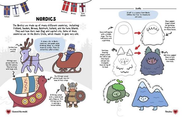 Produktbild: How to Draw Cute Stuff: Around the World