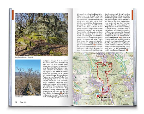 Produktbild: KOMPASS Wanderf&uuml;hrer Taunus, Naturpark Taunus, Naturpark Rhein-Taunus, Lahn-Taunus, 60 Touren mit Extra-Tourenkarte