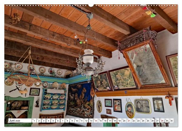 Produktbild: Traditionshaus auf Kos (Wandkalender 2026 DIN A2 quer), CALVENDO Monatskalender