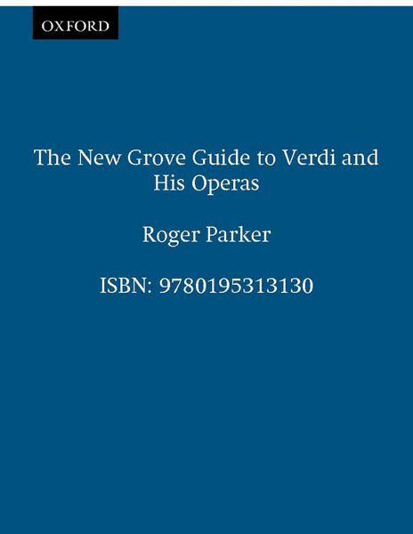 Produktbild: The New Grove Guide to Verdi and His Operas