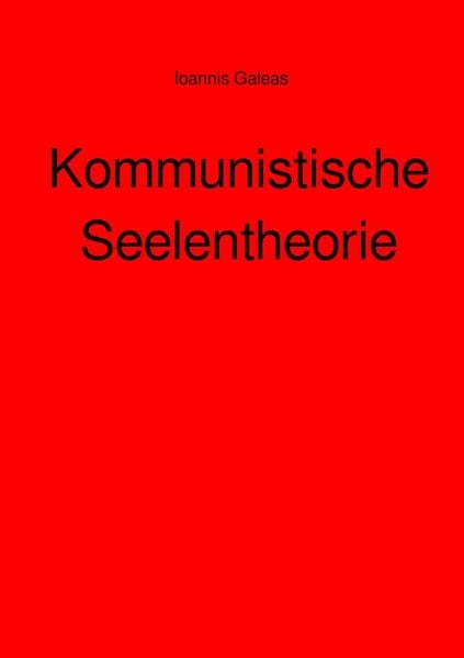 Produktbild: Kommunistische Seelentheorie