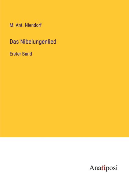 Produktbild: Das Nibelungenlied