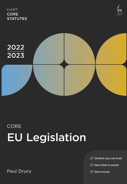 Produktbild: Core EU Legislation 2022-23