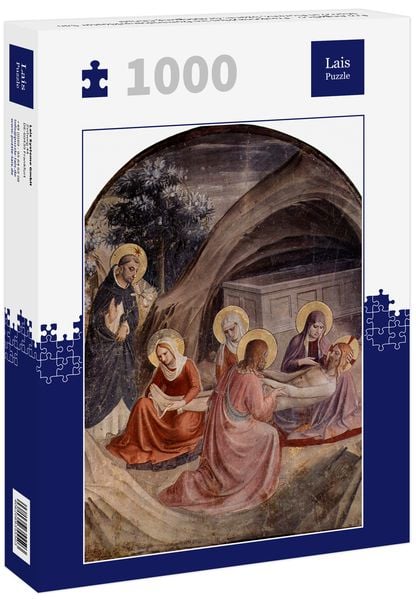 Produktbild: Lais Puzzle Fra Angelico - Freskenzyklus im Dominikanerkloster San Marco in Florenz, Szene: Grablegung Christi 1000 Teile
