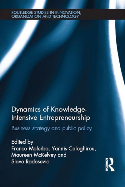 Produktbild: Dynamics of Knowledge Intensive Entrepreneurship