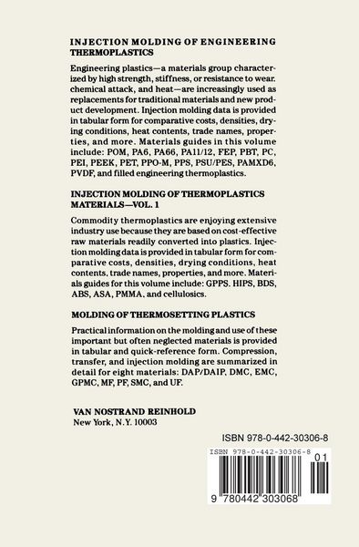 Produktbild: Injection Molding of Thermoplastics Materials - 1