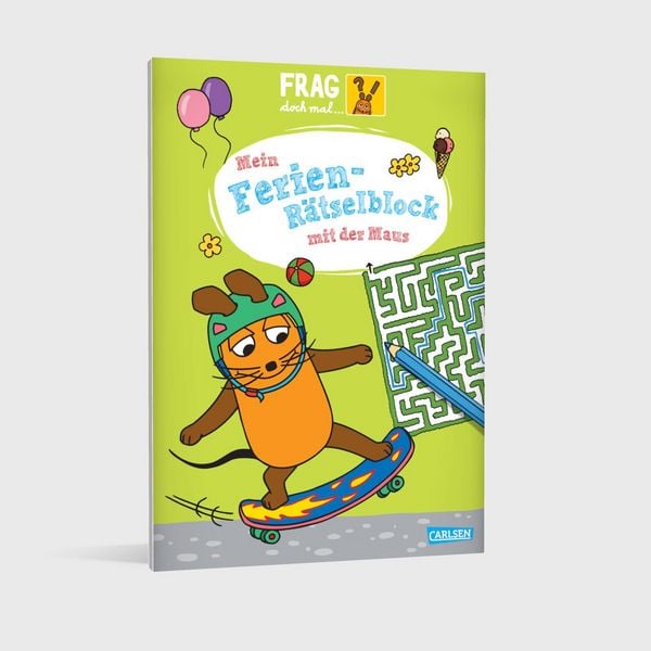 Produktbild: Frag doch mal ... die Maus: Mein Ferien-R&auml;tselblock mit der Maus