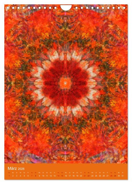 Produktbild: Meditative Pflanzenmandalas (Wandkalender 2026 DIN A4 hoch), CALVENDO Monatskalender