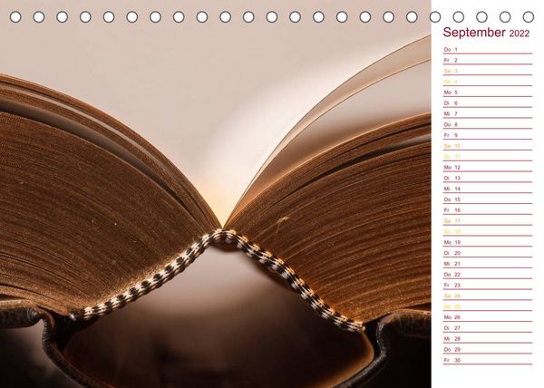 Produktbild: Welt der B&uuml;cher (Tischkalender 2022 DIN A5 quer)