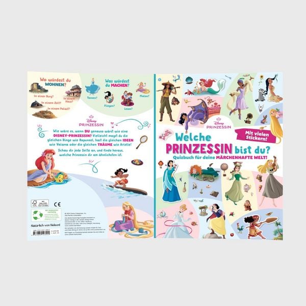 Produktbild: Disney Prinzessin: Welche Prinzessin bist du?