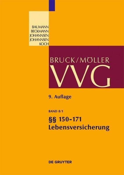 Produktbild: Lebensversicherung &sect;&sect; 150-171