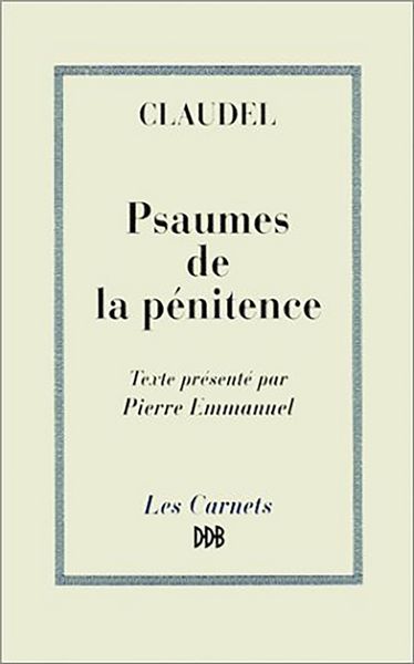 Produktbild: Psaumes de la p&eacute;nitence