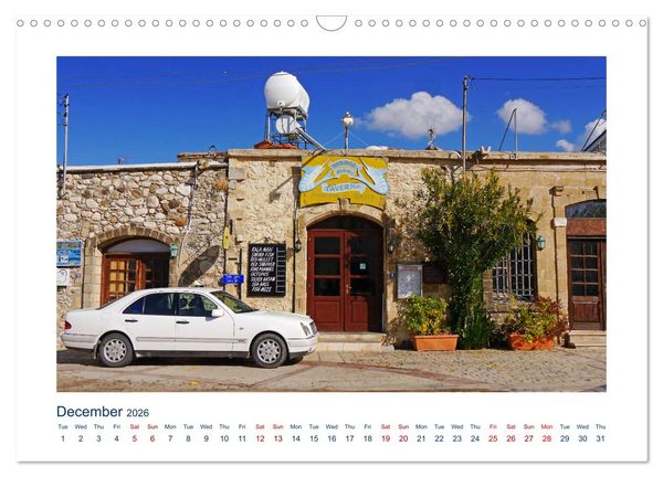 Produktbild: Cyprus (Wall Calendar 2026 DIN A3 landscape), CALVENDO 12 Month Wall Calendar