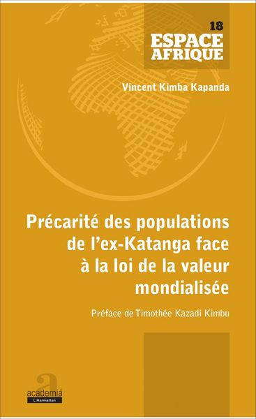Produktbild: Pr&eacute;carit&eacute; des populations de l'ex-Katanga face &agrave; la loi de la valeur mondialis&eacute;e