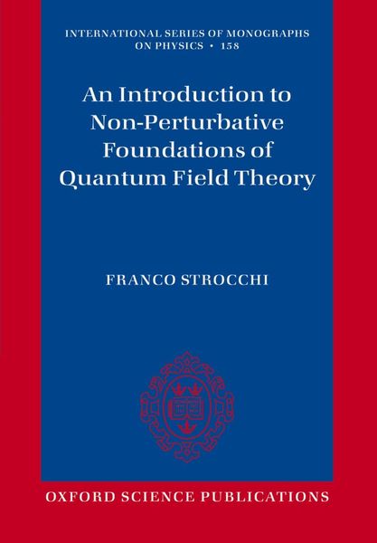 Produktbild: An Introduction to Non-Perturbative Foundations of Quantum Field Theory
