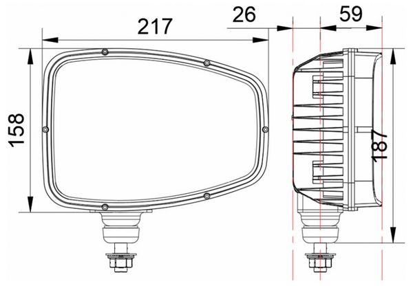 Produktbild: KAMAR Frontscheinwerfer L3431 L3431 LED vorne