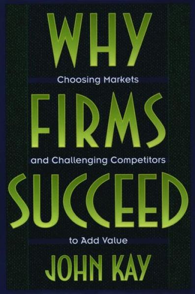 Produktbild: Why Firms Succeed