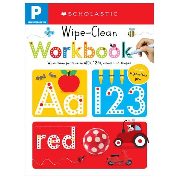 Produktbild: Pre-K Wipe-Clean Workbook: Scholastic Early Learners (Wipe-Clean)