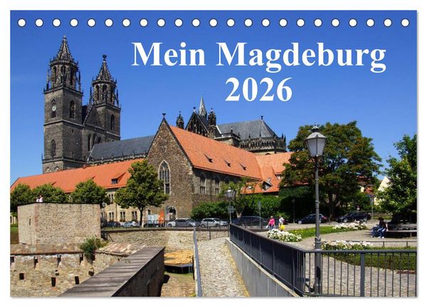 Produktbild: Mein Magdeburg 2026 (Tischkalender 2026 DIN A5 quer), CALVENDO Monatskalender