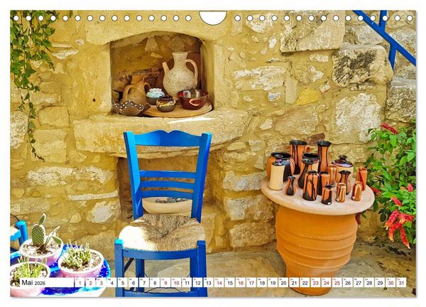 Produktbild: Idylle auf Kreta (Wandkalender 2026 DIN A4 quer), CALVENDO Monatskalender
