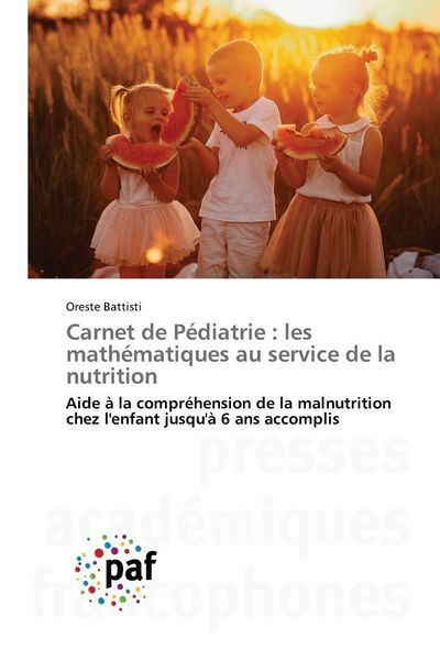 Produktbild: Carnet de P&eacute;diatrie : les math&eacute;matiques au service de la nutrition