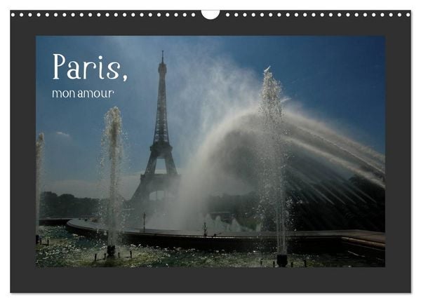 Produktbild: Paris, mon amour (Wandkalender 2026 DIN A3 quer), CALVENDO Monatskalender