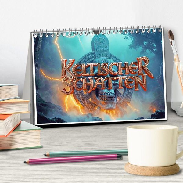 Produktbild: Keltischer Schatten (Tischkalender 2027 DIN A5 quer), CALVENDO Monatskalender