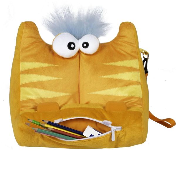 Buchständer Deluxe "Buchmonster" orange