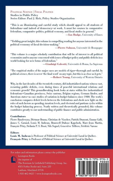 Produktbild: Politics, Institutions, and Fiscal Policy