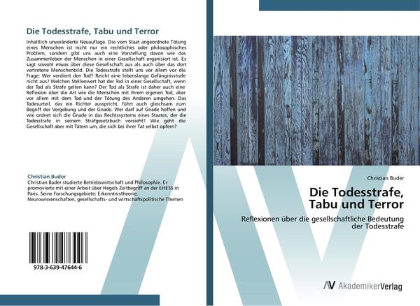 Produktbild: Die Todesstrafe, Tabu und Terror