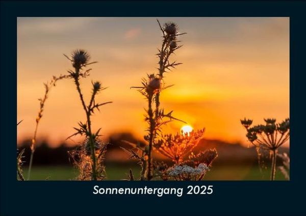 Sonnenuntergang 2025 Fotokalender DIN A5