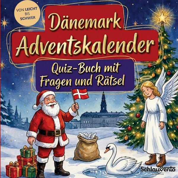 Produktbild: D&auml;nemark-Adventskalender: Quiz-Buch mit Fragen und R&auml;tsel