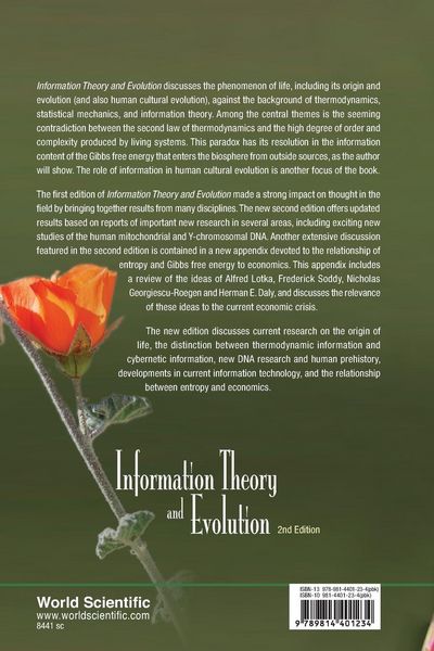 Produktbild: INFO THEORY & EVOLUTION (2ND ED)