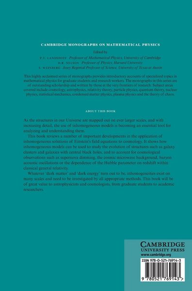 Produktbild: Structures in the Universe by Exact Methods