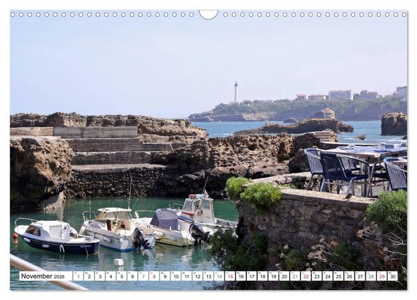 Produktbild: Biarritz (Wandkalender 2026 DIN A3 quer), CALVENDO Monatskalender