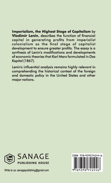 Produktbild: Imperialism the Highest Stage of Capitalism