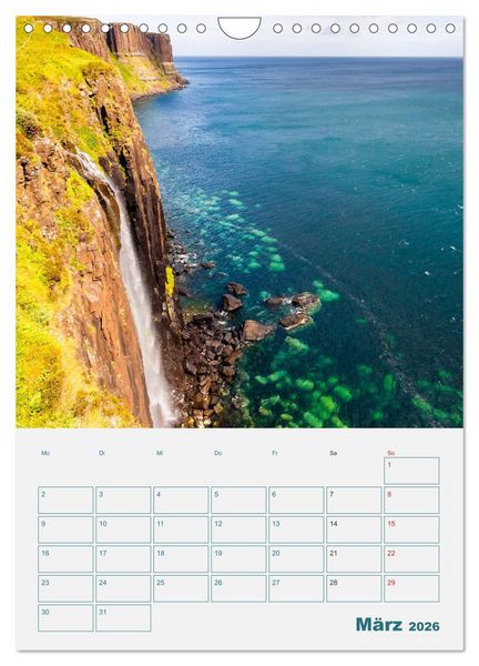 Produktbild: Isle of Skye - Raues Inselparadies (Wandkalender 2026 DIN A4 hoch), CALVENDO Monatskalender