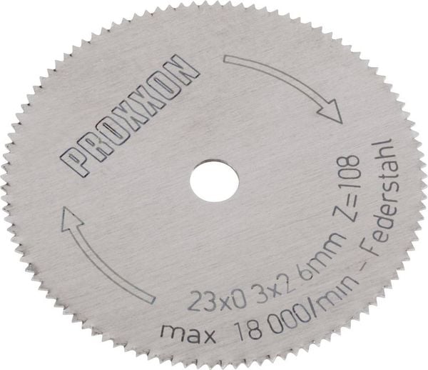 Proxxon Micromot 28 652 Kreissägeblatt 23 x 2.6 x 0.3mm 1St.