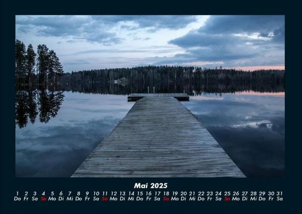Produktbild: Die Seen der Erde 2025 Fotokalender DIN A4