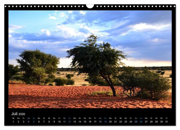 Produktbild: Namibia 2026 Farben der W&uuml;ste (Wandkalender 2026 DIN A3 quer), CALVENDO Monatskalender