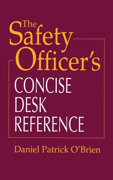 Produktbild: The Safety Officer's Concise Desk Reference