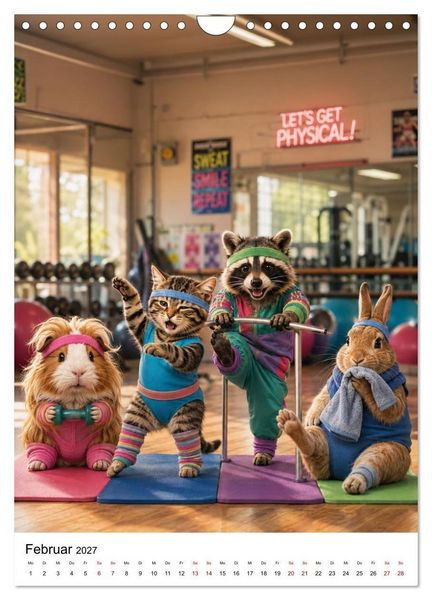 Produktbild: Cozy Friends - Kleine Kuschelhelden (Wandkalender 2027 DIN A4 hoch), CALVENDO Monatskalender