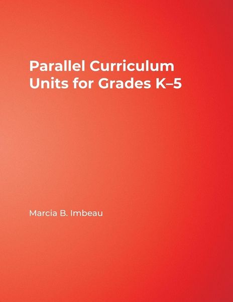 Produktbild: Parallel Curriculum Units for Grades K-5