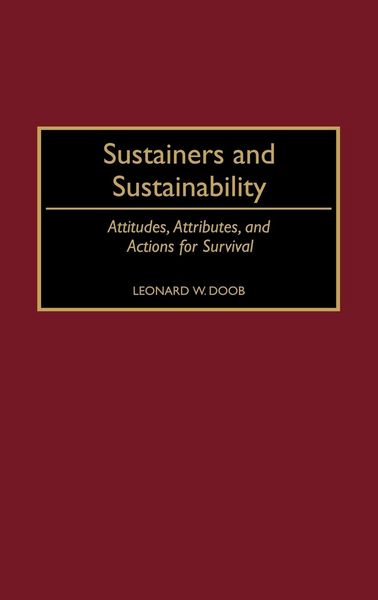Produktbild: Sustainers and Sustainability