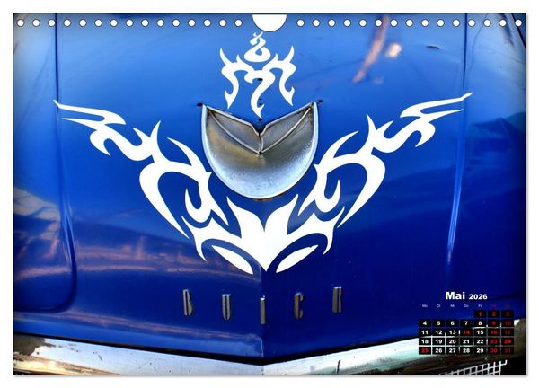 Produktbild: Bunte V&ouml;gel - Originelle Oldtimer in Havanna (Wandkalender 2026 DIN A4 quer), CALVENDO Monatskalender