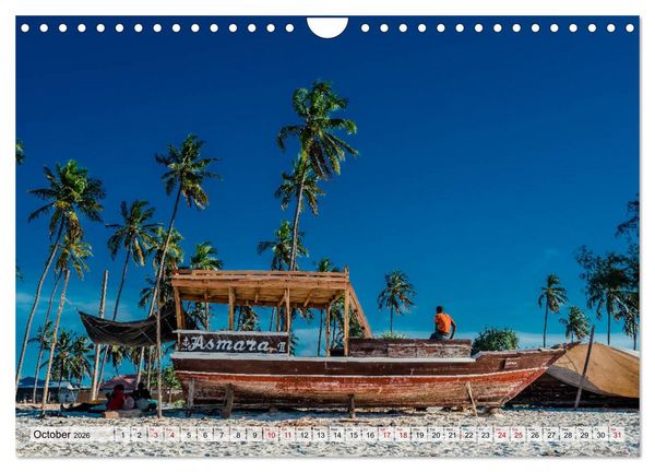 Produktbild: Welcome to Zanzibar (Wall Calendar 2026 DIN A4 landscape), CALVENDO 12 Month Wall Calendar