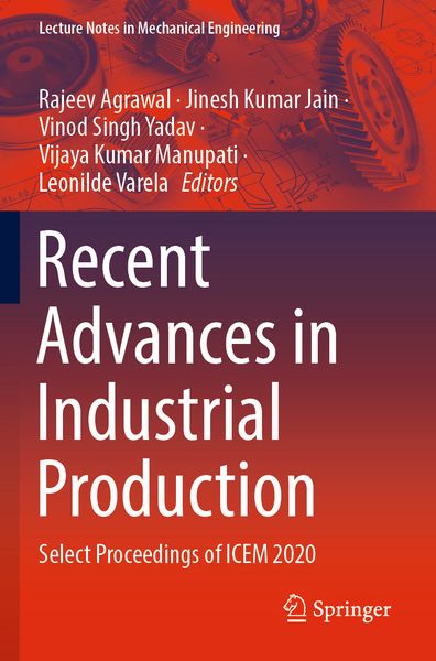 Produktbild: Recent Advances in Industrial Production