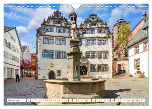Produktbild: Hessen Impressionen (Wandkalender 2026 DIN A4 quer), CALVENDO Monatskalender