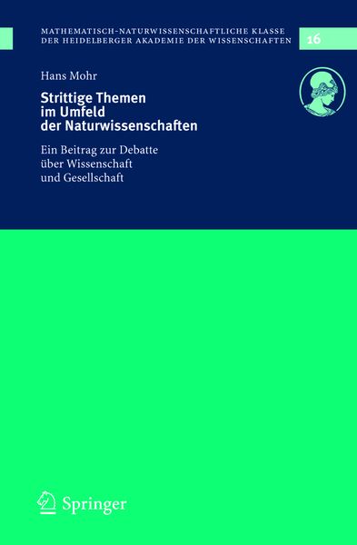 Produktbild: Strittige Themen im Umfeld der Naturwissenschaften