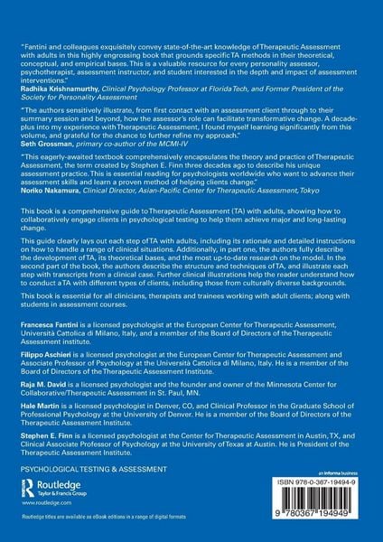 Produktbild: Therapeutic Assessment with Adults